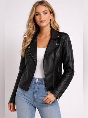 Levi’s Faux Leather Moto Jacket